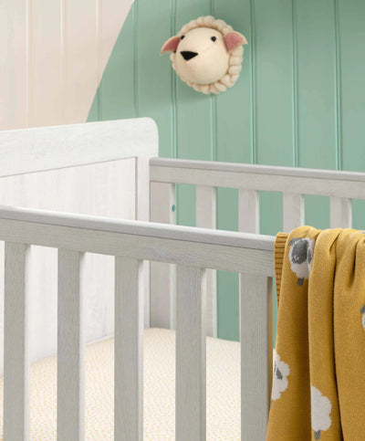 Mamas And Papas Atlas Cot Bed Nimbus White