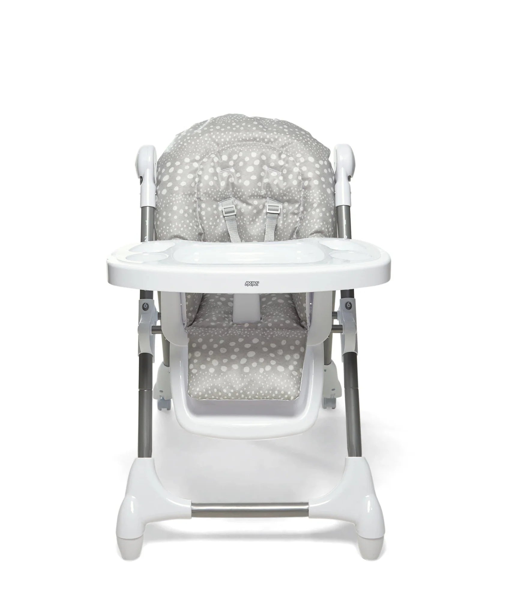 Mamas And Papas Snax Highchair Grey Spot