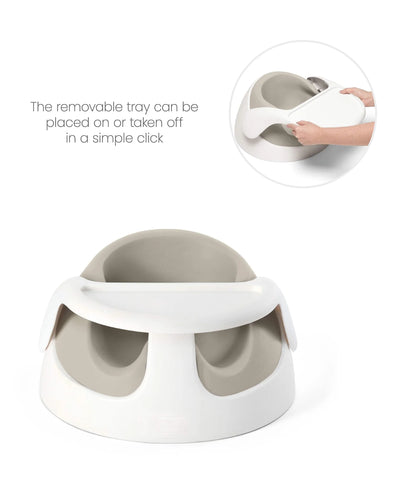Mamas And Papas Baby Snug Floor Seat With Activity Tray Clay