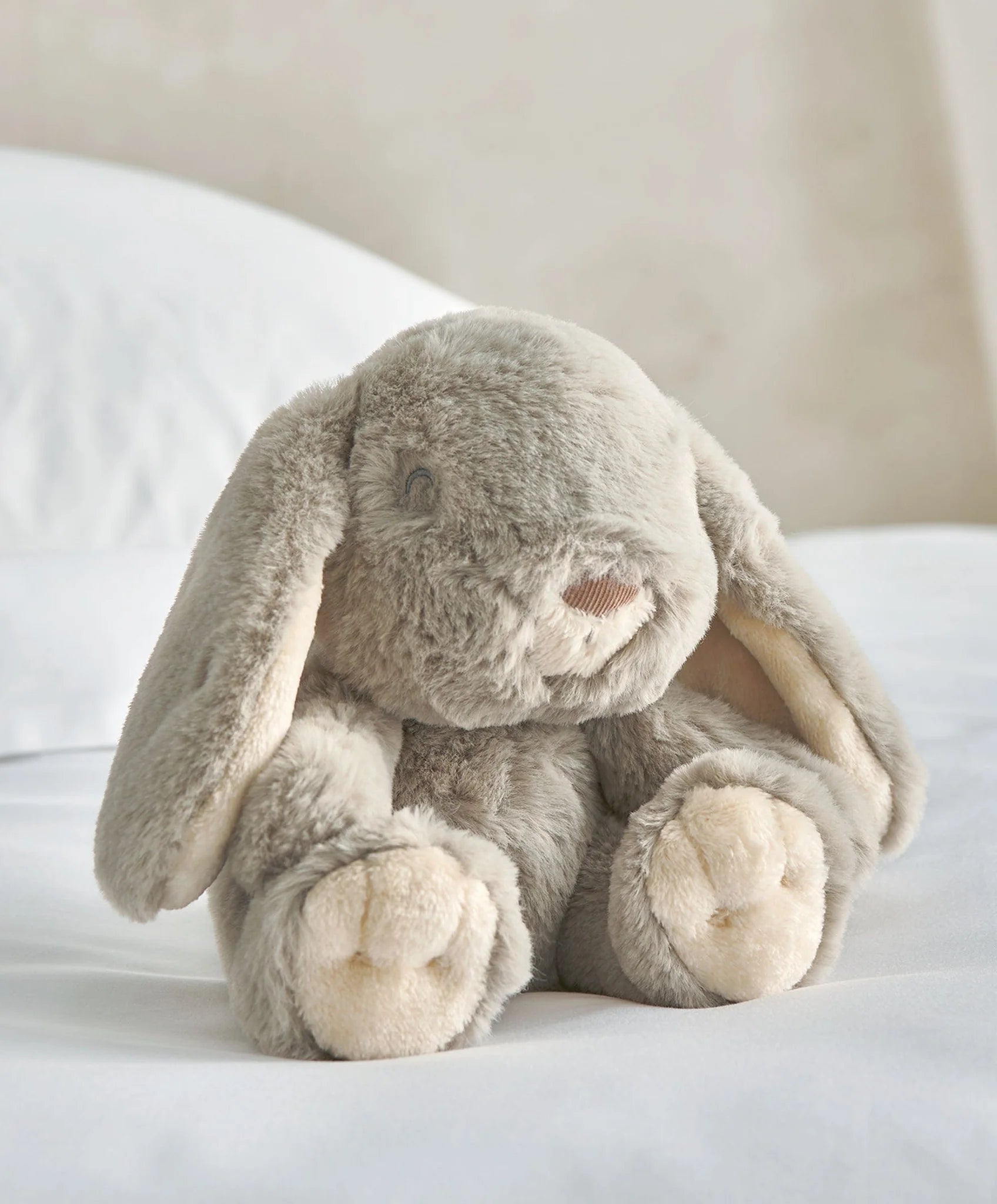 Mamas And Papas Soft Toy Grey Bunny