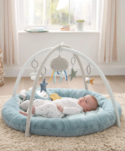Mamas And Papas Welcome To The World Playmat And Gym Blue