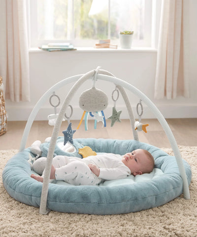 Mamas And Papas Welcome To The World Playmat And Gym Blue