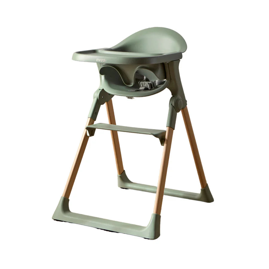 Baby Elegance Mash High Chair Bundle Complete Sage