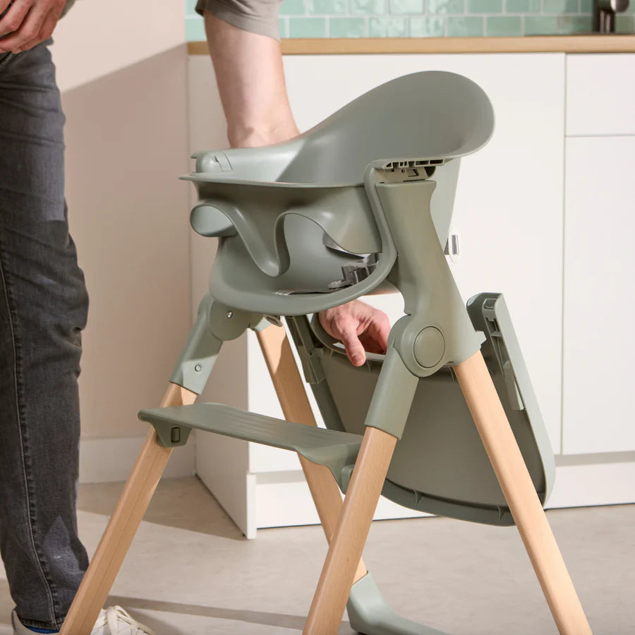 Baby Elegance Mash High Chair Bundle Complete Sage