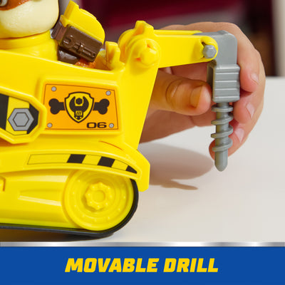 Paw Patrol Rubble Bulldozer Vehicle With Rubble Figure