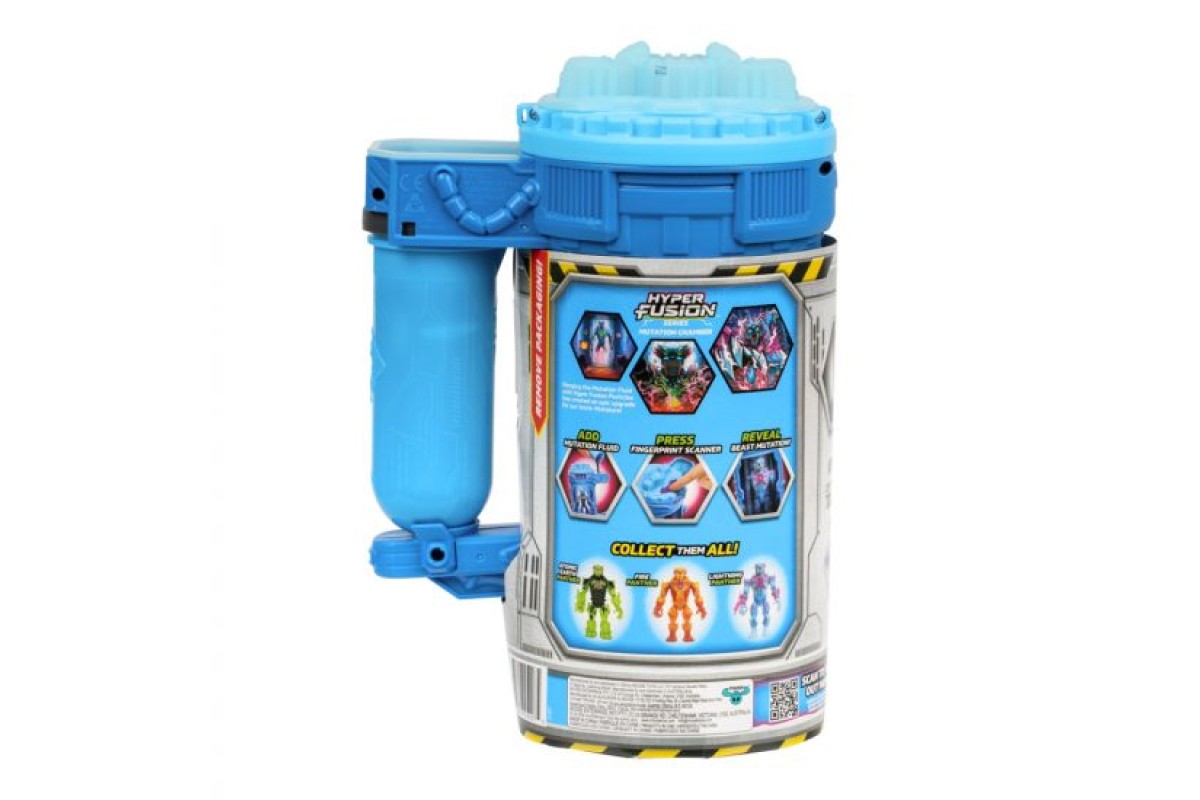 Mr Beast Lab Mutators Mutation Chamber Action Figure Lightning Panther