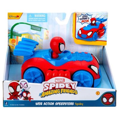 SpiderMan Spidey And His Amazing Friends Web Action Speedsters Spidey