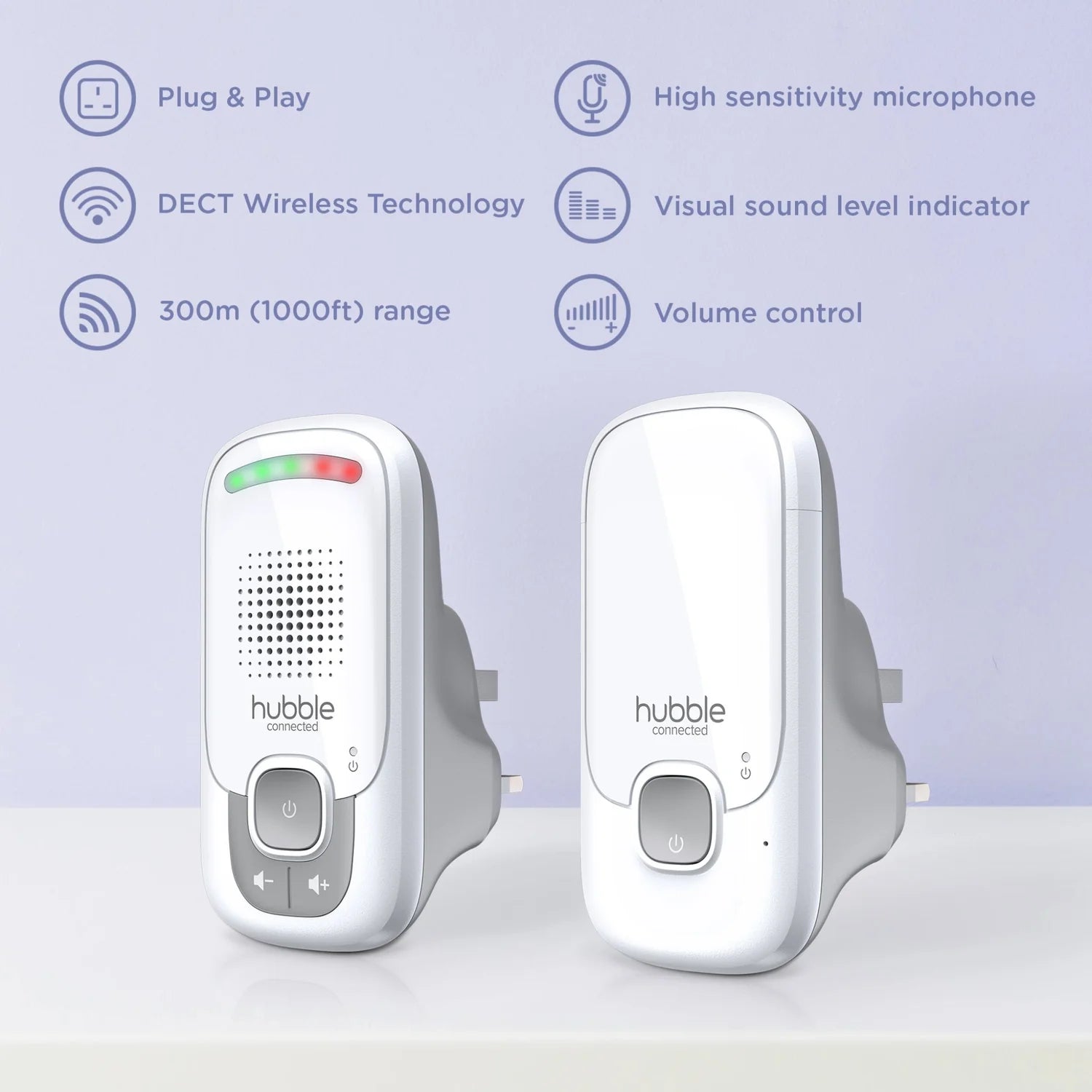 Hubble Listen Audio Baby Monitor