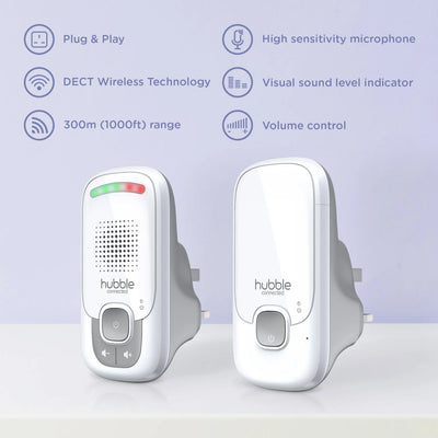 Hubble Listen Audio Baby Monitor