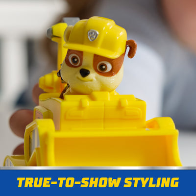 Paw Patrol Rubble Bulldozer Vehicle With Rubble Figure