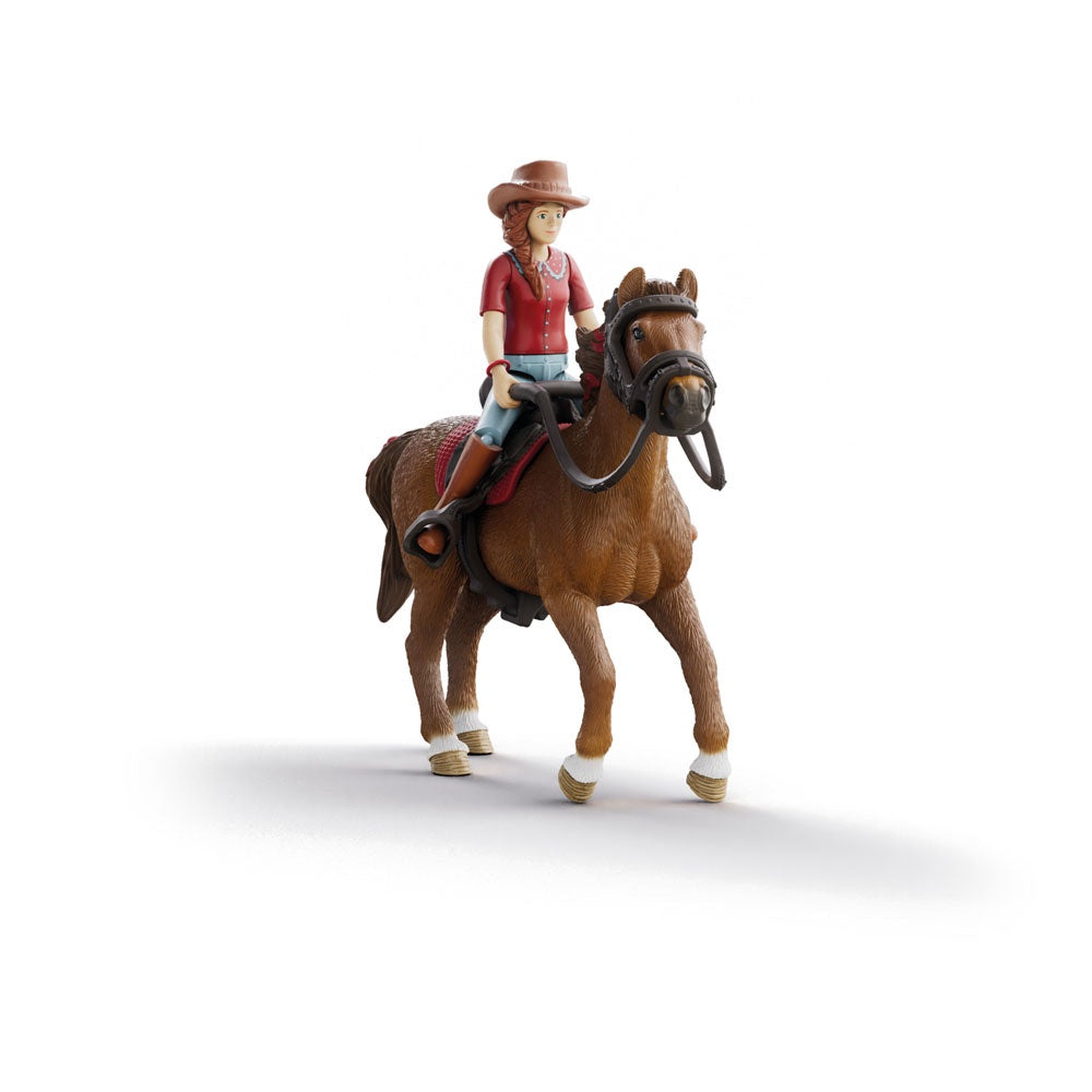 Schleich Horse Club 42711 Hannah And Cayenne Horse Set