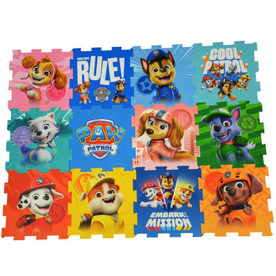 Paw Patrol Let's Play 12pc Playmat