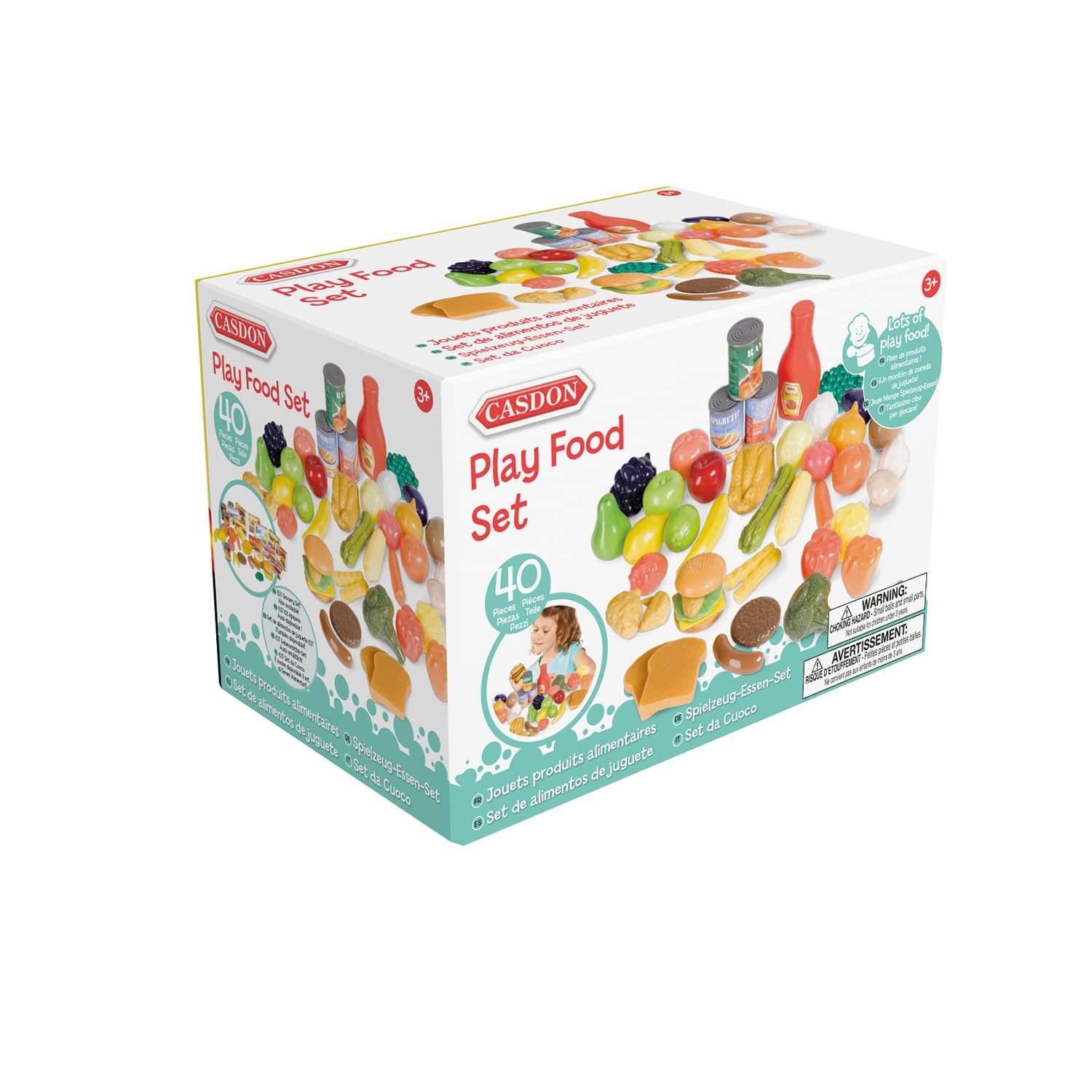 Casdon Play Food Set 44pc