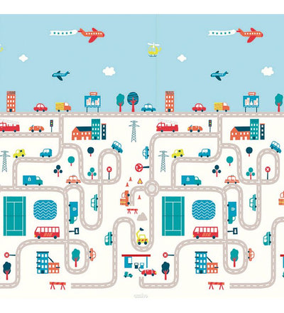 Asalvo Folding Playmat City / Forest 120cm x 180cm
