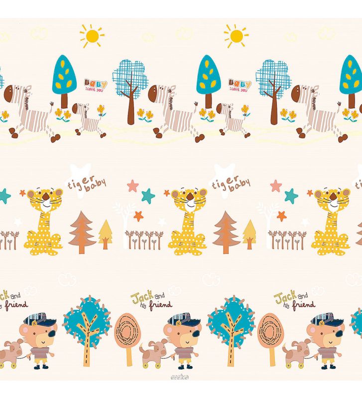 Asalvo Folding Playmat City / Forest 120cm x 180cm