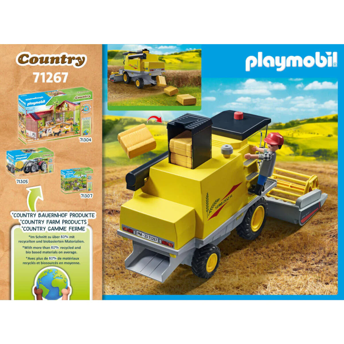 Playmobil Country 71267 Harvester