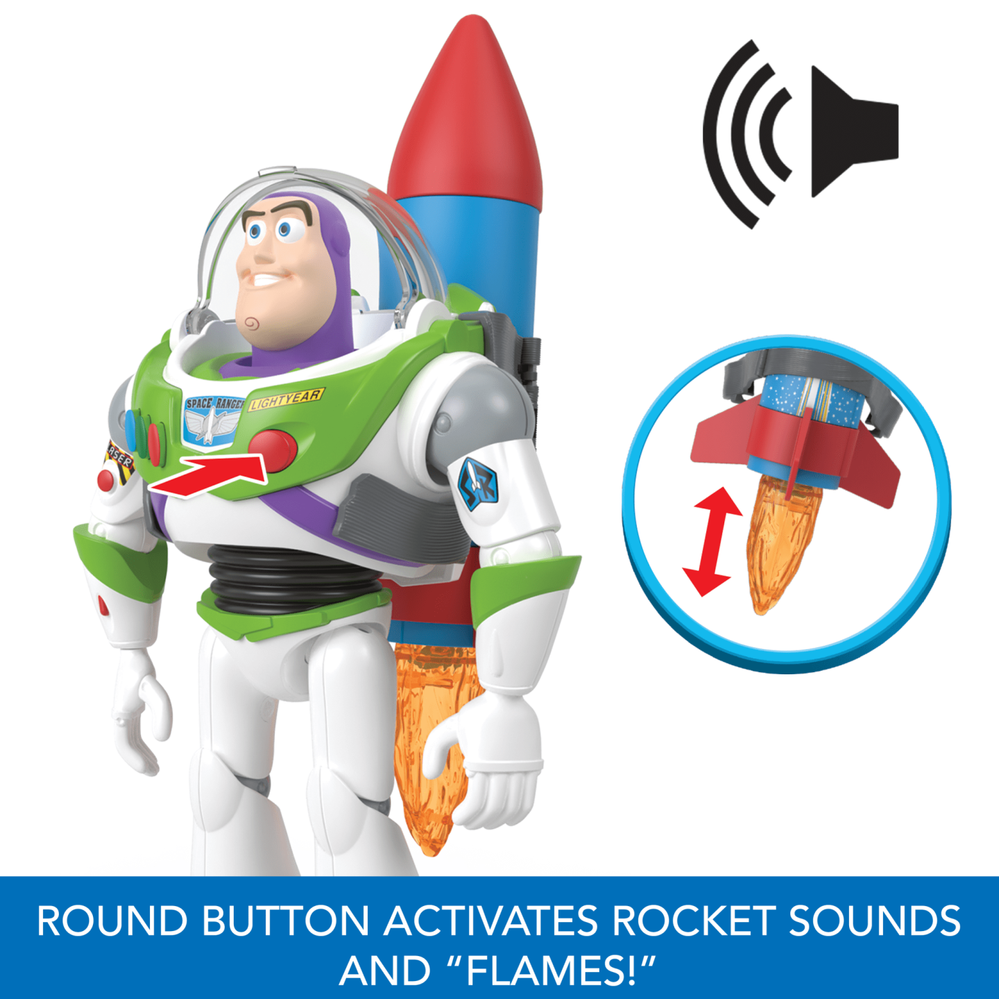 Toy Story Rocket Rescue Buzz Lightyear