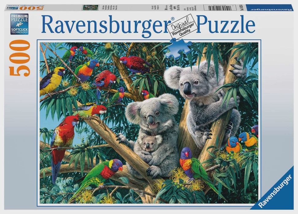 Ravensburger Koalas In A tree 500pc Jigsaw Puzzle