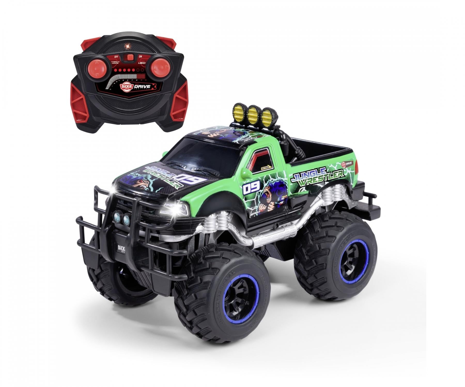 Dickie Remote Control Ford F150 Jungle Wrestler