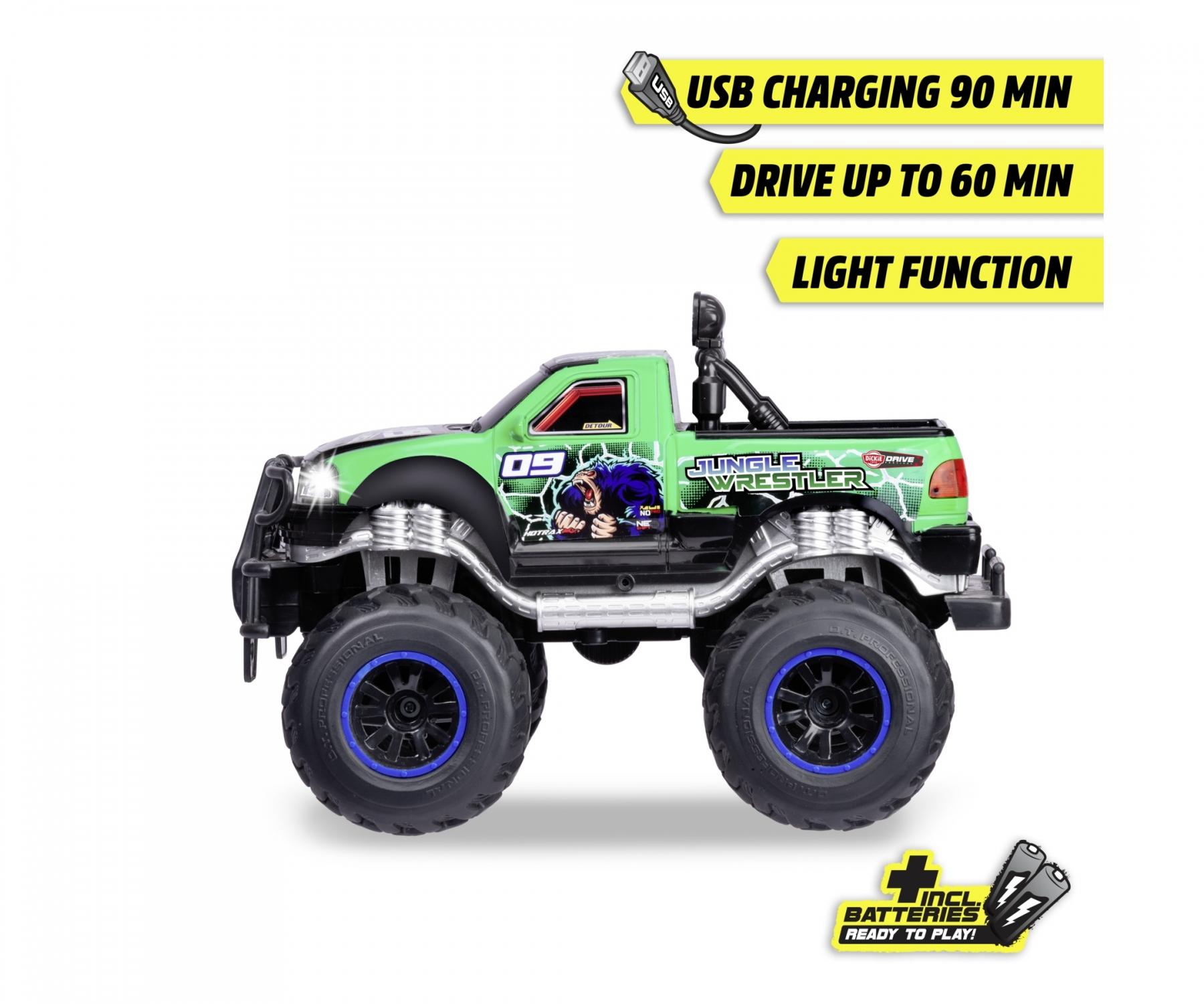 Dickie Remote Control Ford F150 Jungle Wrestler