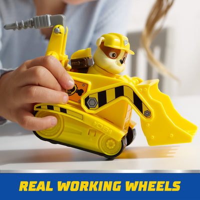 Paw Patrol Rubble Bulldozer Vehicle With Rubble Figure