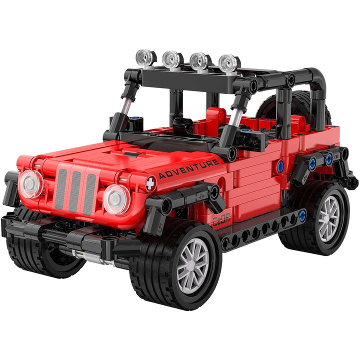 CaDa Off Road Adventurer Jeep With Pull Back Function 317pc Construction Set