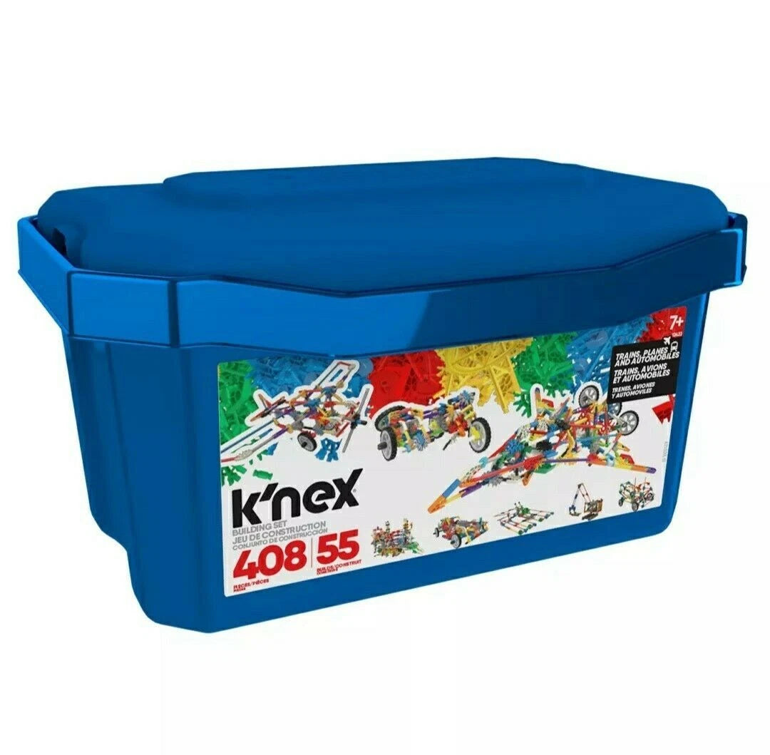 Knex 408pc 55 Model Tub Construction Playset