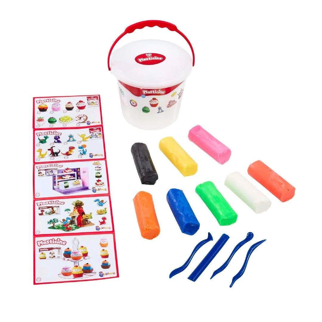 Plasticine FUNtastic 8pc Bucket