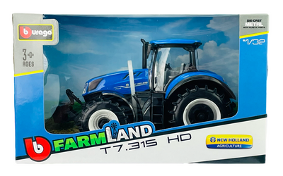 Burago New Holland T7.315 Tractor 1:32