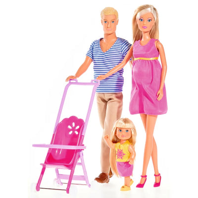 Steffi Love Happy Family Doll And Accessories Playset