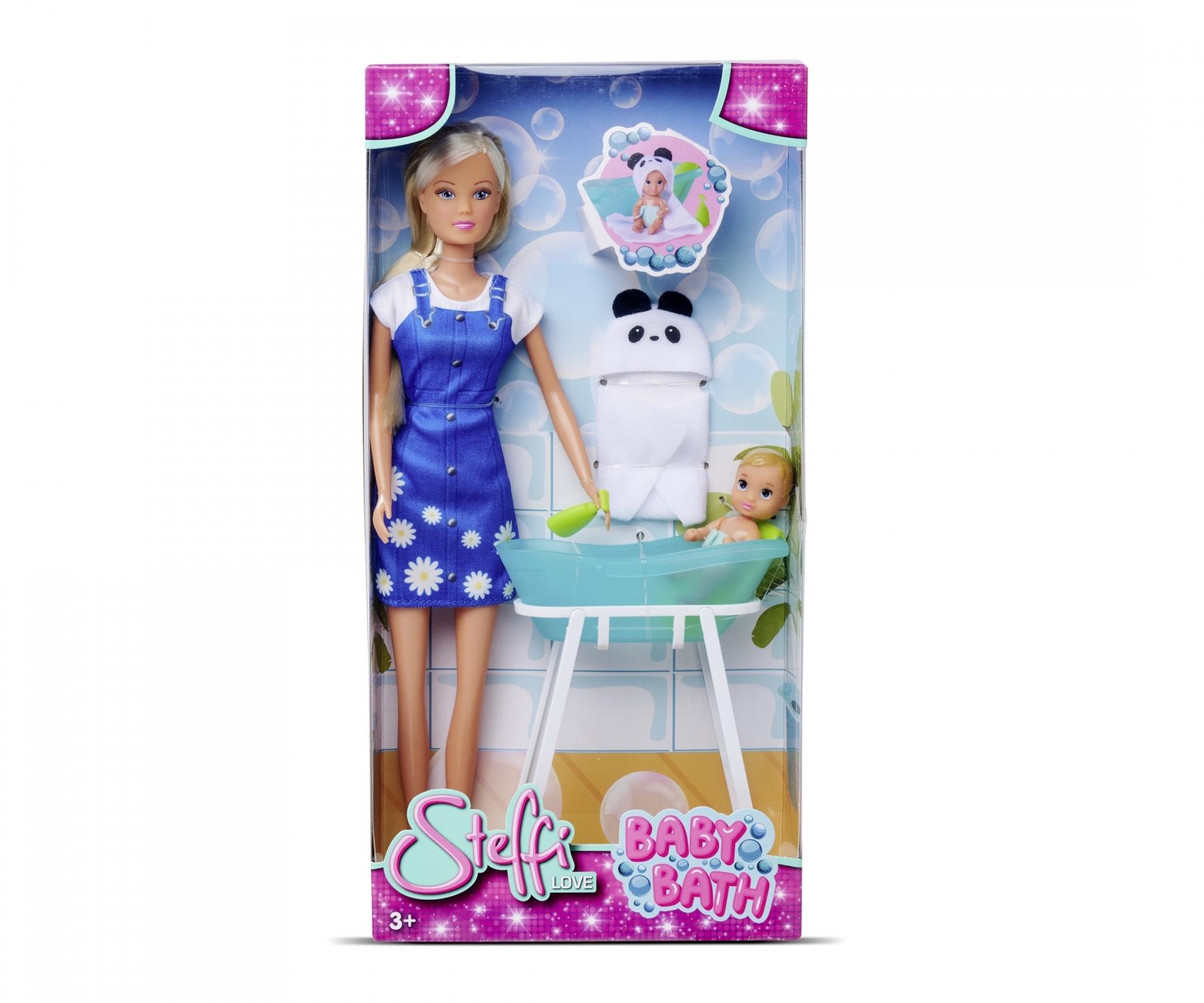 Steffi Love Baby Bath Doll With Accessories
