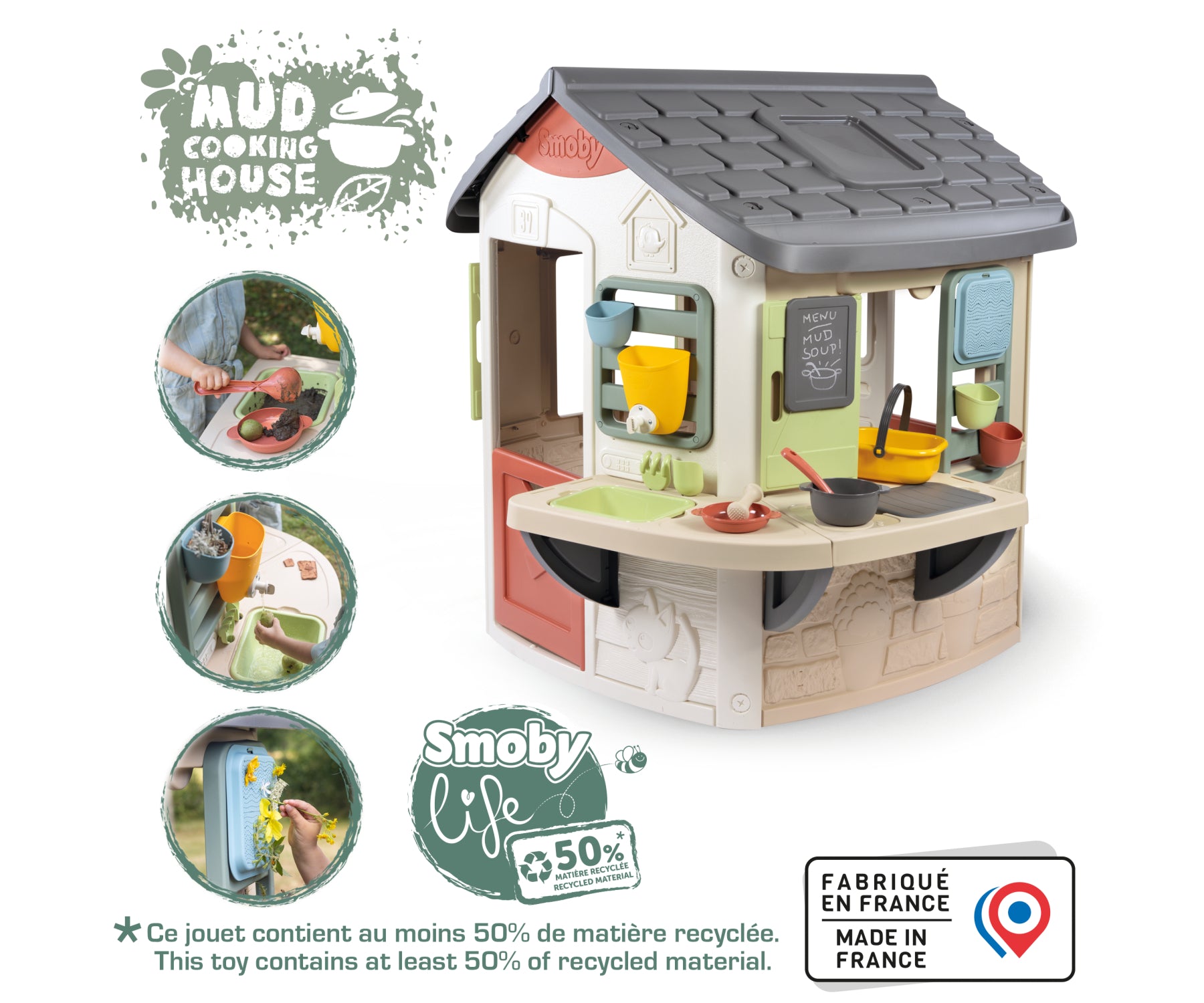 Smoby Life Mud Cooking Playhouse