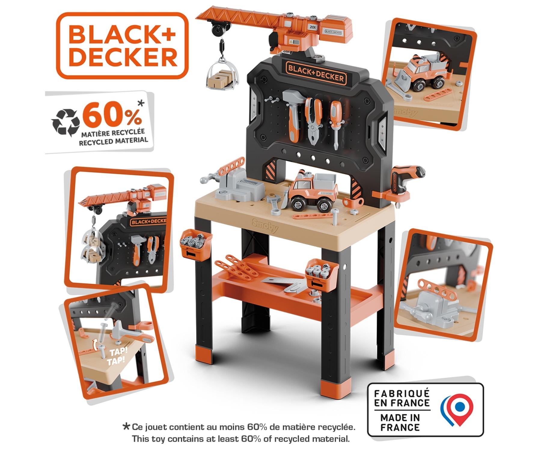 Smoby Black And Decker Builder Workbench