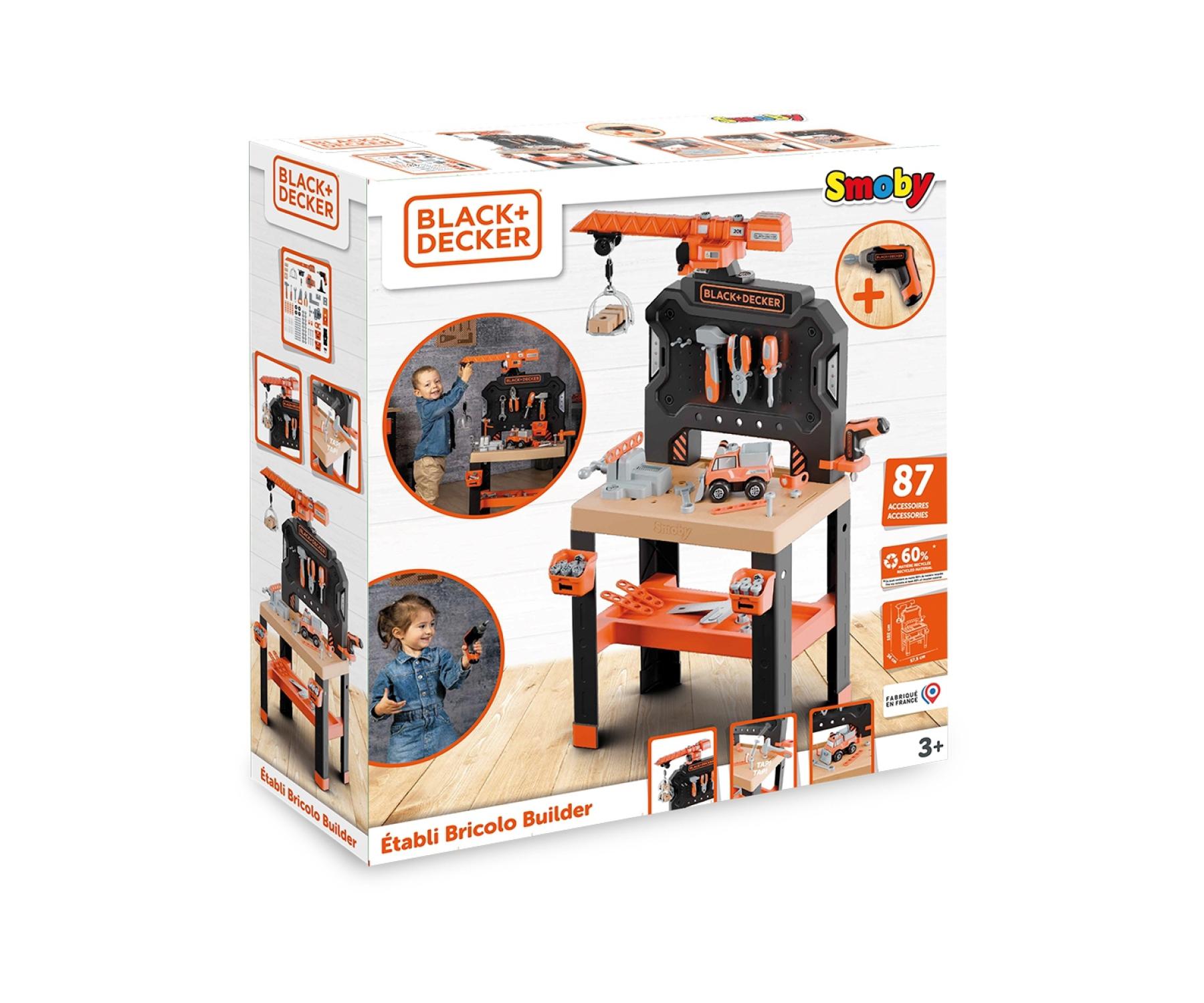 Smoby Black And Decker Builder Workbench