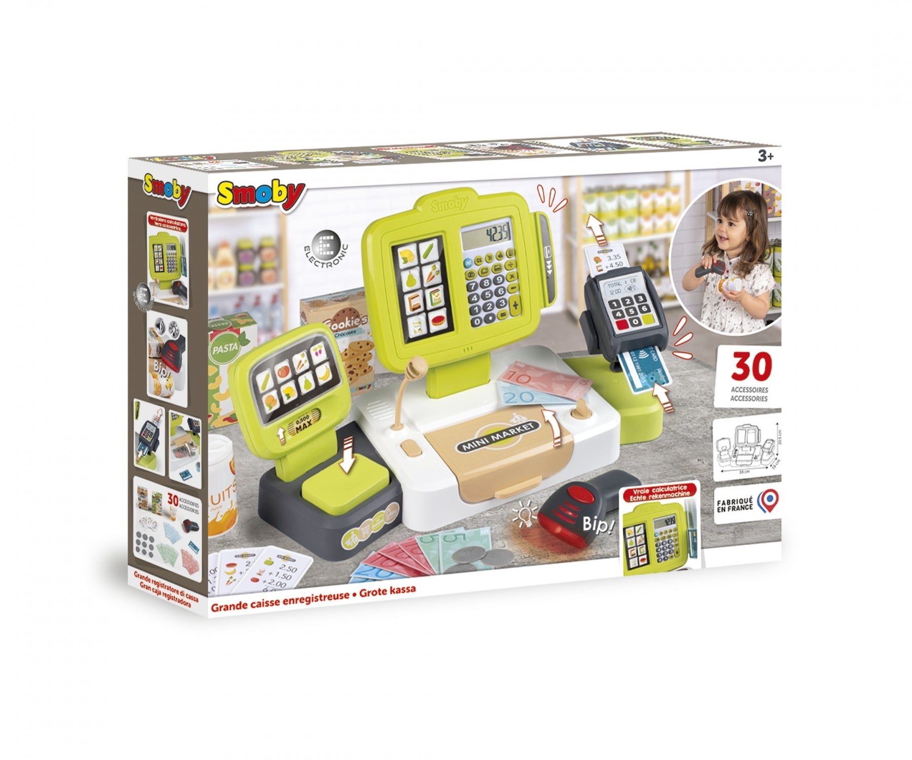 Smoby Mini Market Cash Register Large