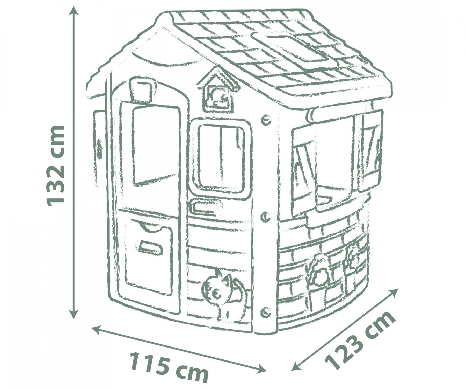 Smoby Neo Jura Lodge Playhouse