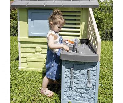 Smoby Life Pretty Playhouse With Kitchen