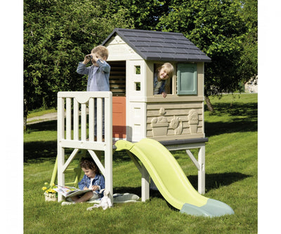 Smoby Playhouse on Stilts with Slide