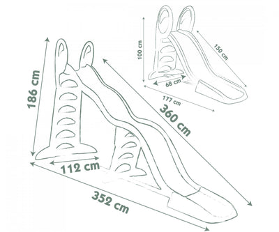 Smoby Super Megagliss Slide