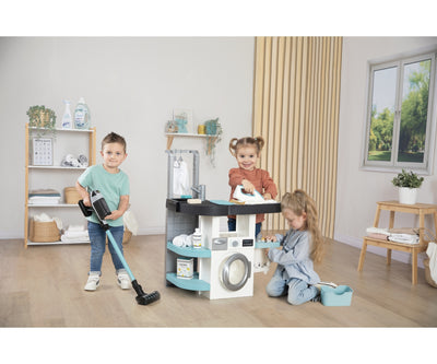 Smoby Rowenta Wash And Clean laundry