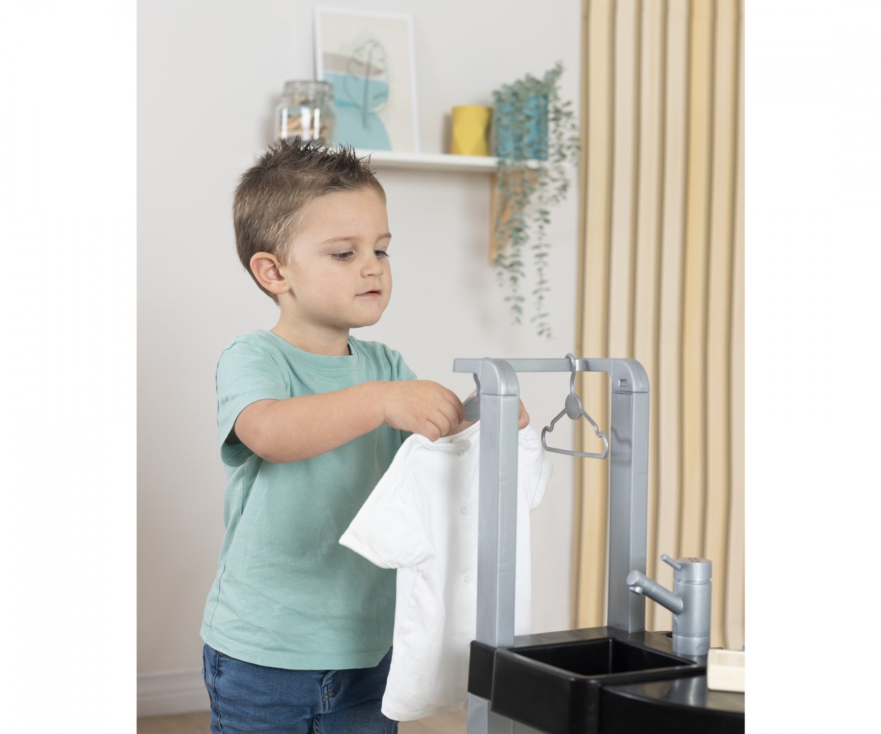 Smoby Rowenta Wash And Clean laundry