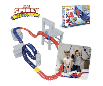 SpiderMan Spidey And His Amazing Friends Spidey Flextreme Discovery Race Track Set