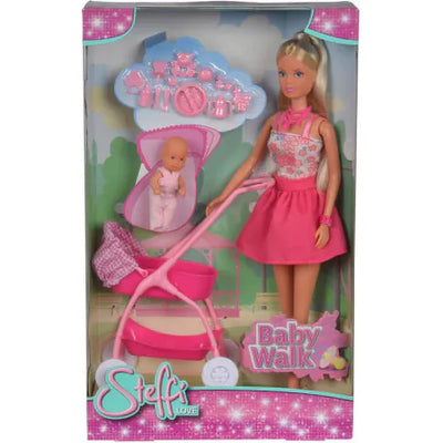 Steffi Love Baby Walk Doll Assorted Colours