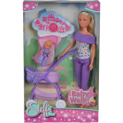 Steffi Love Baby Walk Doll Assorted Colours