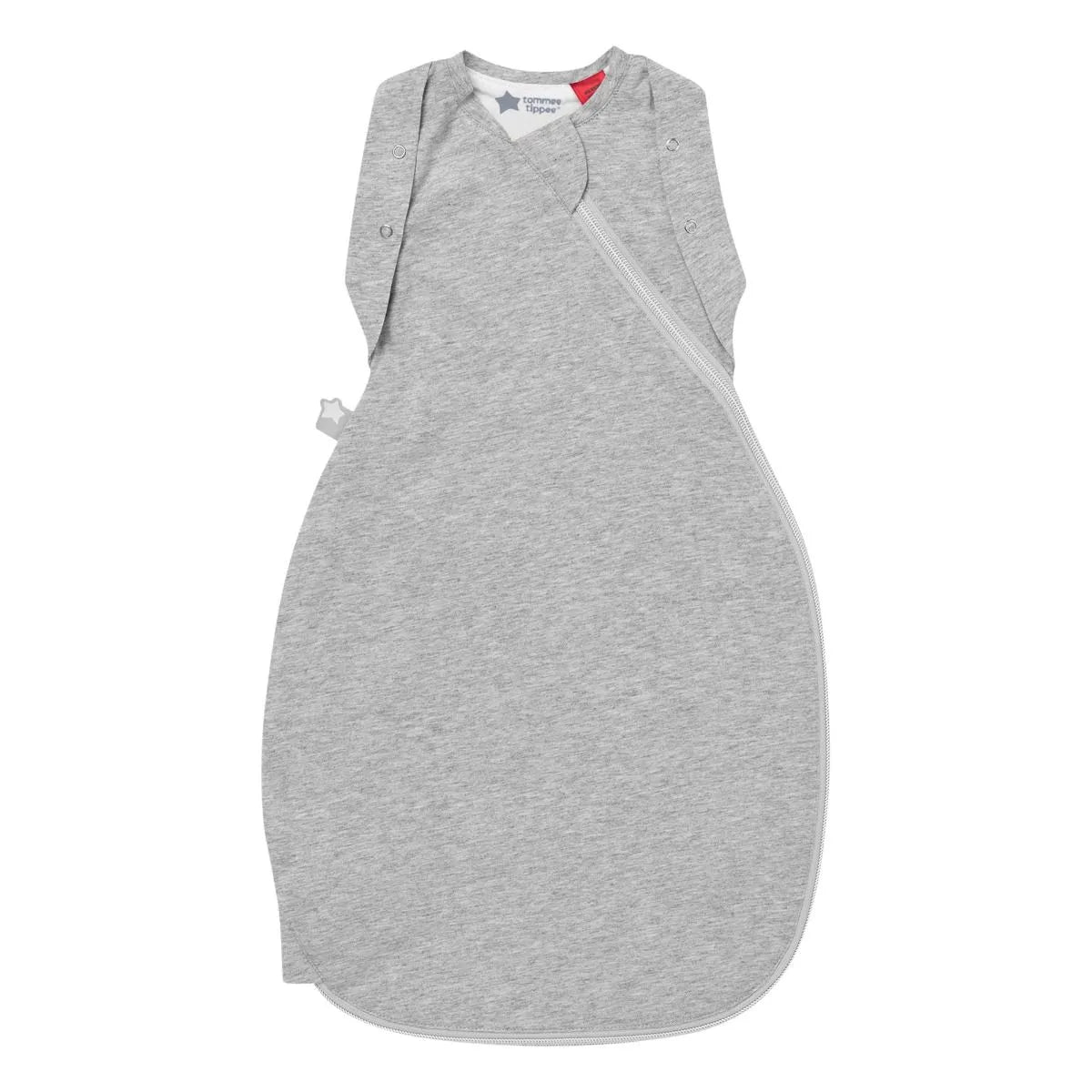 Tommee Tippee Swaddle Bag Sky Grey Marl 0-3 Months 2.5 Tog