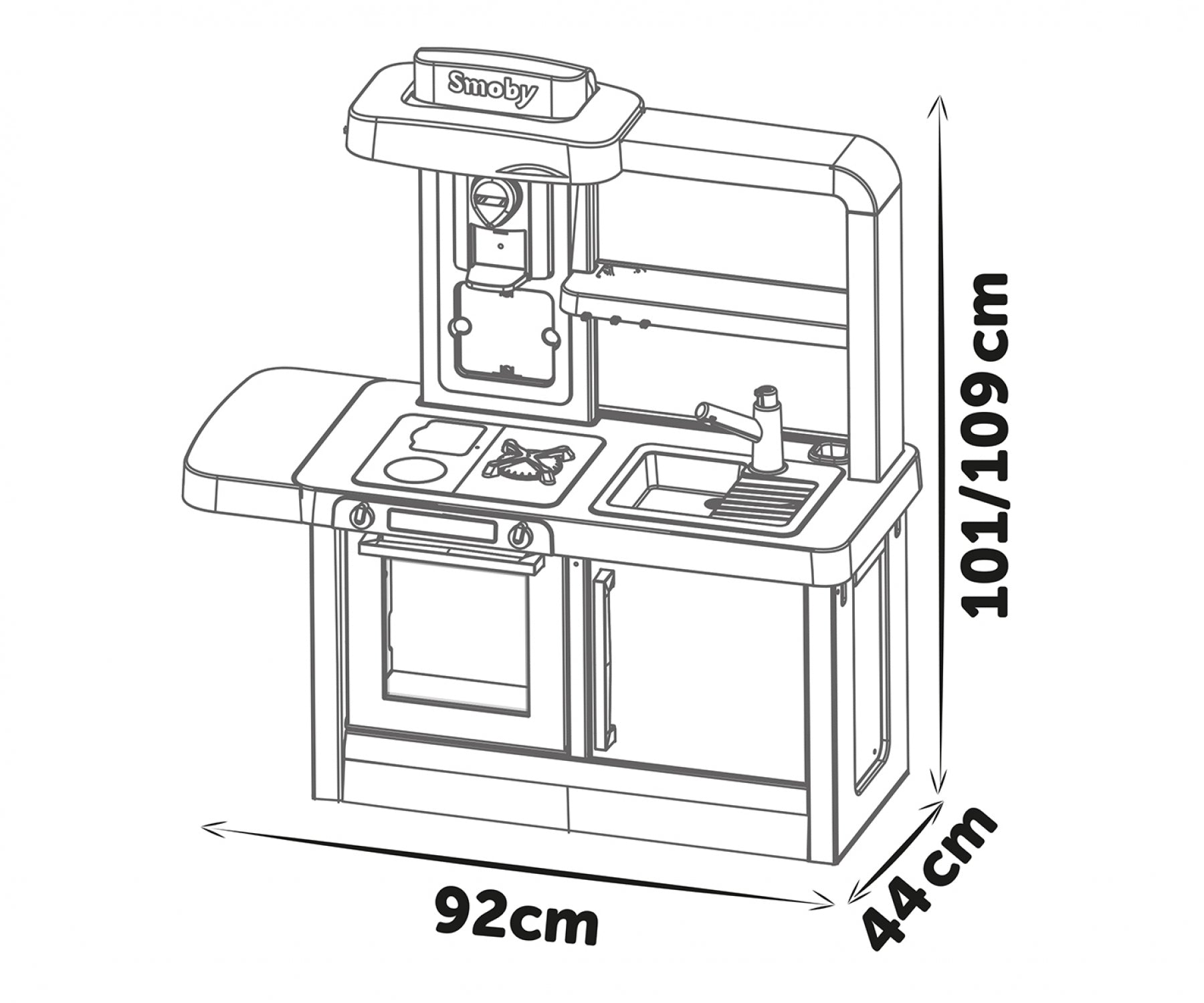 Smoby Mini Tefal Evolutive Kitchen