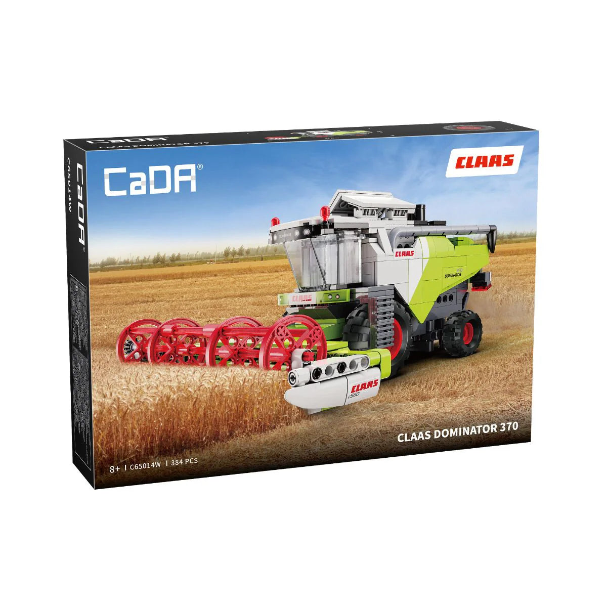 CaDA CLAAS Dominator 370 Combine Harvestor 384pc Construction Set