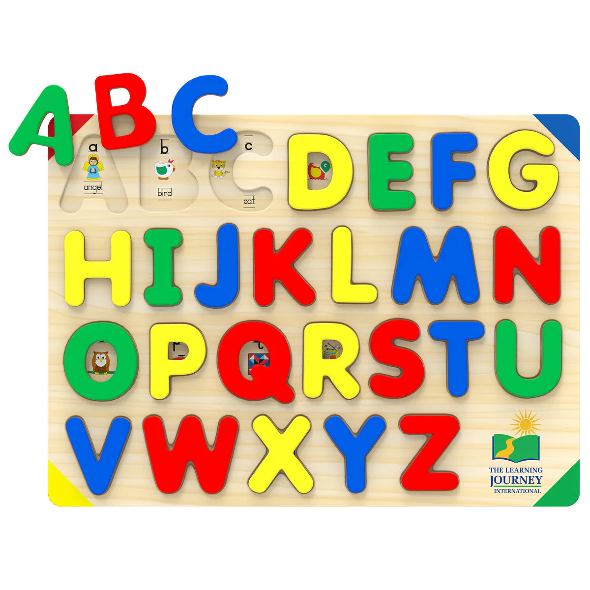 Lift And Learn ABC Wooden Puzzle