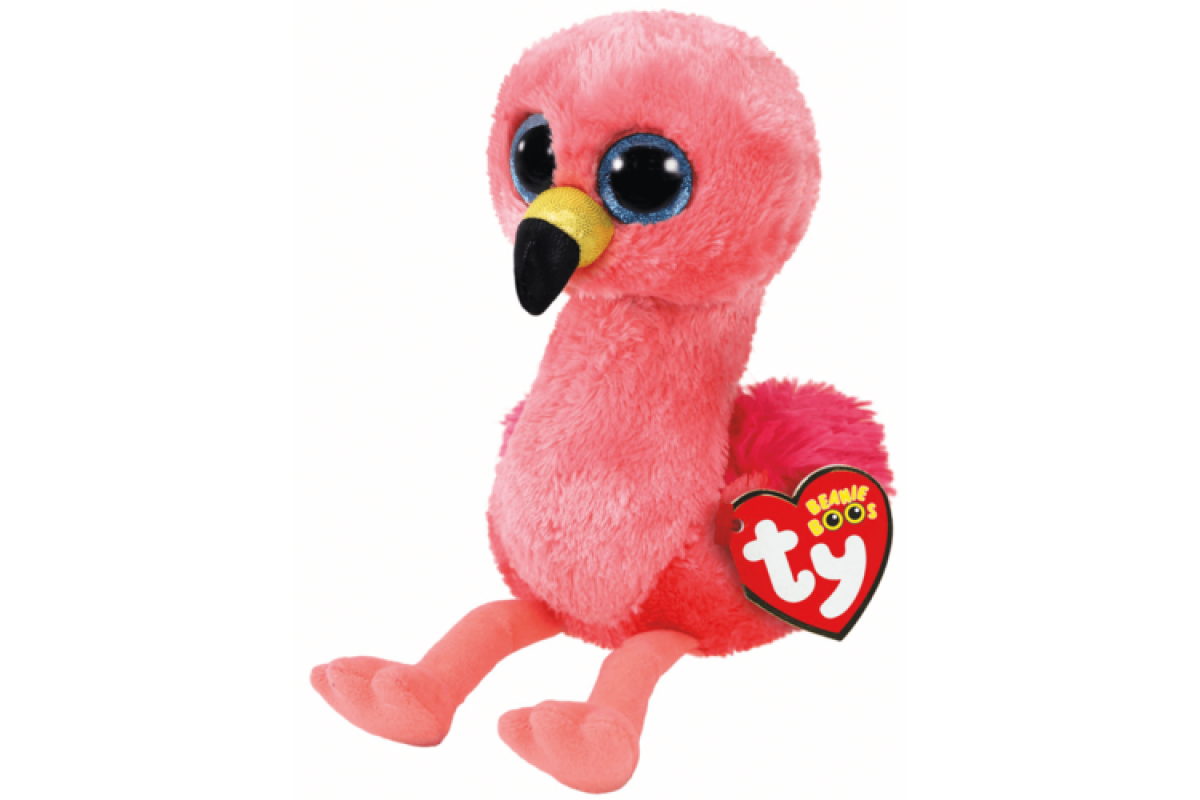 TY Gilda Flamingo Beanie Boo Soft Toy Medium