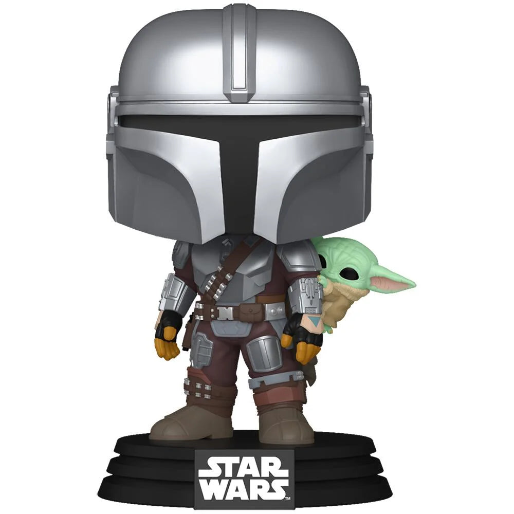 Funko Pop! Star Wars 818 The Mandalorian With Grogu Vinyl Figure